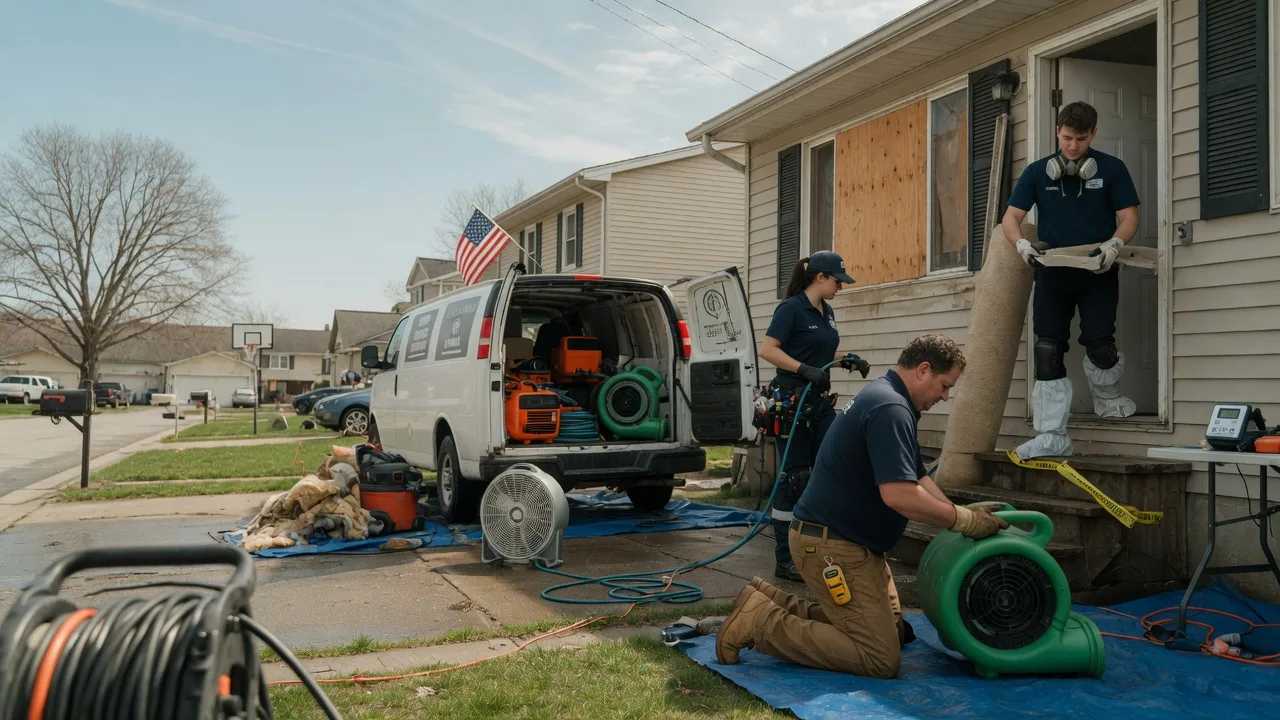 Water Damage Restoration in Irondale, OH near me